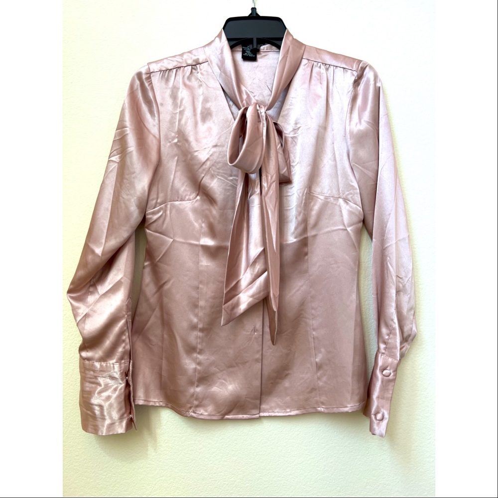Bcbg Maxazria bow tie blouse